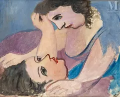 Pierre TAL-COAT (Clohars -Carnoët 1905 - Saint Pierre de Bailleul 1985)-La Discorde, 1937-img1