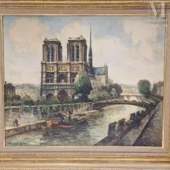 Frank WILL (1900-1951)-Notre Dame de Paris"-img1