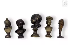 Ensemble de 5 cachets--img1