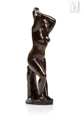 Aristide MAILLOL (Banyuls-sur-mer 1861 – 1944)-Femme debout se coiffant, 1905-img1