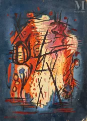 Ernest ENGEL- PAK (Spa 1885 - Valabre 1965)-Composition-img1