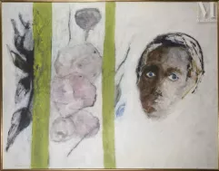 Bernard DUFOUR (Paris 1922)-Autoportrait-img1