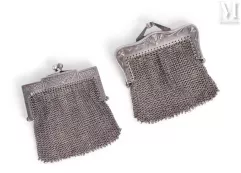 Deux portes-monnaies maille--img1