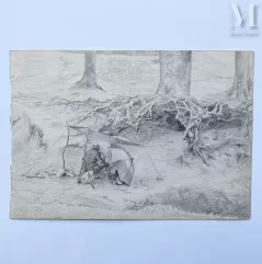 Un lot : Maurice LELOIR (Paris 1856 -1940)--img1