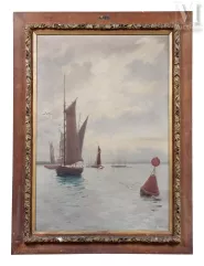 Charles CHARLAY - POMPON (c.1855-?)-Voilier-img1