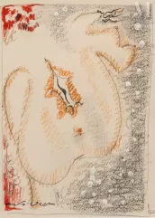 André MASSON (Balagny sur Therain 1896-Paris 1987)-Femme, fruit et graine, 1957-img1