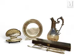 LOT DE MÉTAL ARGENTÉ--img1