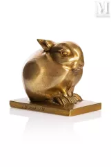 Edouard-Marcel SANDOZ (Bâle 1881 - 1971 Lausanne)-"Lapin boulant"-img1