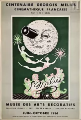 Félix LABISSE (D’après) (1905 – 1982) : Affiche pour le centenaire Georges Méliès.--img1