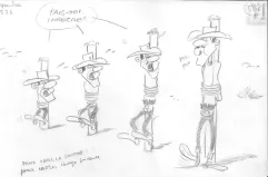 ANIMATION ART-LUCKY LUKE (film) - 1971 (Morris &amp; Goscinny)-img1