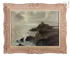 Ecole FRANCAISE du XXè siècle-Le port de Socoa, Saint-Jean-de-Luz-img1