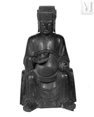 CHINE, XIXe siècle-Très grande sculpture-img1