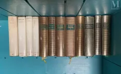 MANNETTE à thématique bibliophilie comprenant :--img1