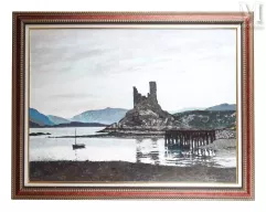 Alain A. FOURNIER (1931-1983)-Paysage d’écosse-img1