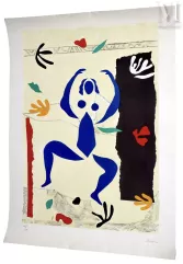 Henri MATISSE (1869-1954) d'après-Femme nue en bleu-img1