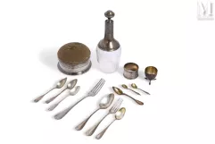 Lot en argent comprenant :--img1