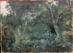 Ecole Française du XXe siècle-Vue de la plaine-img1