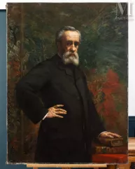 Marie LUCAS-ROBIQUET (1858-1959)-Vermoedelijk portret van Félix Joseph Barrias-img1