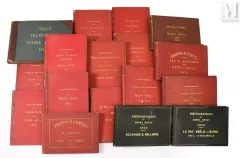 Henri BEVAN (1825-1897)-Ensemble de 17 albums : France, Jersey, Belgique, Italie, Espagne, Grèce, Corfou, Constantinople, Egypte...-img1