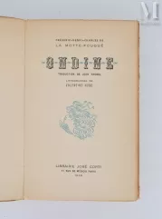*HUGO (Valentine) &amp; LA MOTTE-FOUQUÉ (Frédéric-Henri-Charles de).--img1