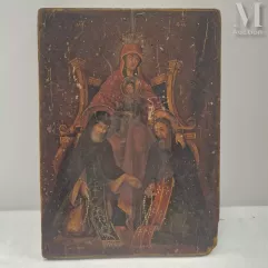 ROUMANIE-Icône de la Mère de Dieu Pecherskaya-img1