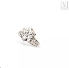 Bague diamant solitaire--img1