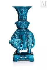 Theodore DECK (1823 - 1891)-"Olifant op voetstuk-img1