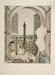 Léonard Tsuguharu Foujita (1886-1968) et René Héron de Villefosse (1903-1985)-La Rivière enchantée-img1