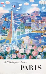 -Paris - Le Printemps en France (Paravent de Raoul Dufy)-img1