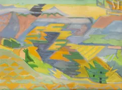 André LHOTE (1885-1962)-Paysage de Provence, circa fin 1940-img1