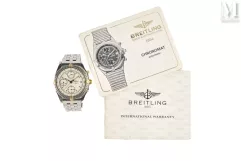 BREITLING MONTRE ACIER CHRONOMETRE + PAPIERS--img1