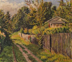 Gustave CARIOT (Paris 1872 - 1950)-Le chemin-img1
