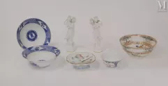 Lot en porcelaine de Chine ou Européenne comprenant:--img1