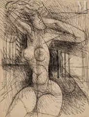 Marcel GROMAIRE (Noyelles-sur-Sambre 1892 - Paris 1971)-Nu-img1