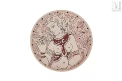 Jean COCTEAU (1889 - 1963) &amp; Madeline JOLLY (Atelier)-"Jeune fille à l'œil"-img1