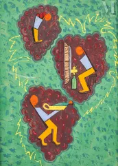 Ernest ENGEL- PAK (Spa 1885 - Valabre 1965)-Personnages-img1