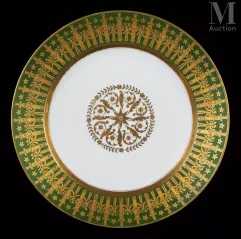 RARE ASSIETTE DU SERVICE PARTICULIER DE L'EMPEREUR NAPOLÉON Ier--img1