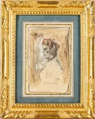 Théophile Alexandre STEINLEN (1859-1923)-Juliette la rousse-img1