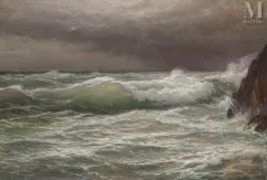 Wartan MAHOKIAN (Turquie, 1869 - 1937)-La Mer-img1