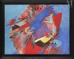 James PICHETTE (1920-1996)-Fêtes niçoises, 1956-img1