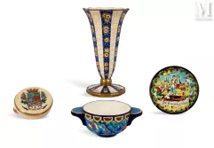 LONGWY (Manufacture de)-Vase-img1