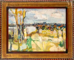 Albert LAUZERO (1909-2006)-Paysage-img1