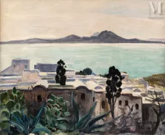 Maurice BOUVIOLLE (Beauvais 1893 - Marseille 1971)-Sidi-Bou-Saïd, 1930-img1