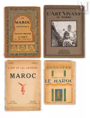 [REVUES].-Ensemble de 4 revues d'art sur le Maroc :-img1