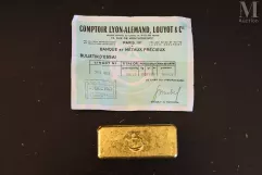 Un lingot en or 996,6 grammes--img1