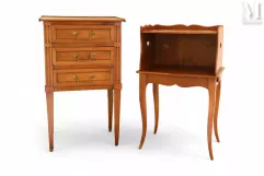 Deux chevets de style Louis XV et Louis XVI--img1