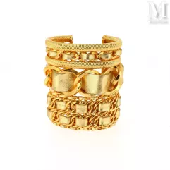 CHANEL bracelet manchette--img1
