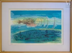 Ⓑ Jean CARZOU (Alep 1907 - Marsac-sur-l'Isle 2000)-Sans titre, 1970-img1