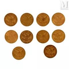 Dix pièces or 10 dollars--img1