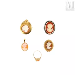 Lot de bijoux camées--img1